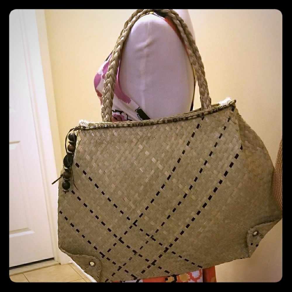 Straw large bag